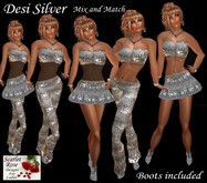 S.R.D. DESI SILVER MIX & MATCH + BOOTS