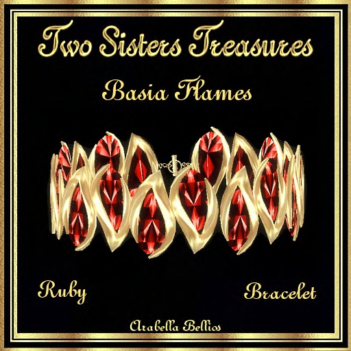 TST - BASIA FLAME RUBY BRACELET YG