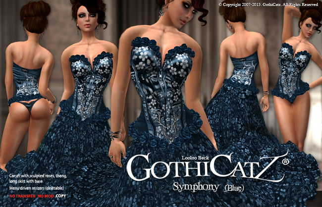 >>GothiCatz<< Symphony (Blue)