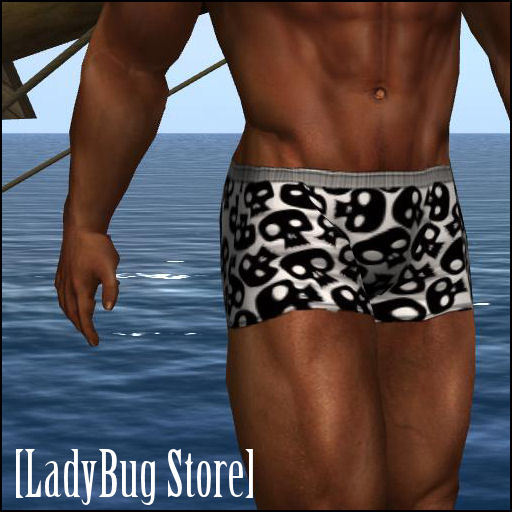 [LadyBug Store] Underwear  Skulls