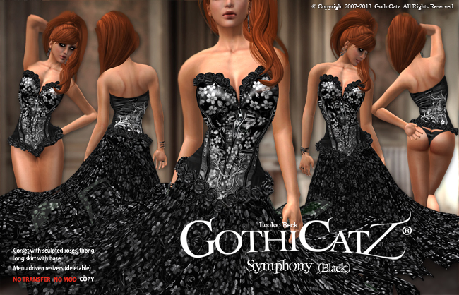 >>GothiCatz<< Symphony (Black)