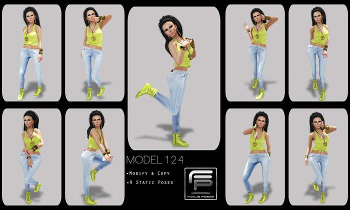:: Focus Poses Model 124::