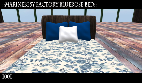 :: Marine Factory BlueRose bed ::