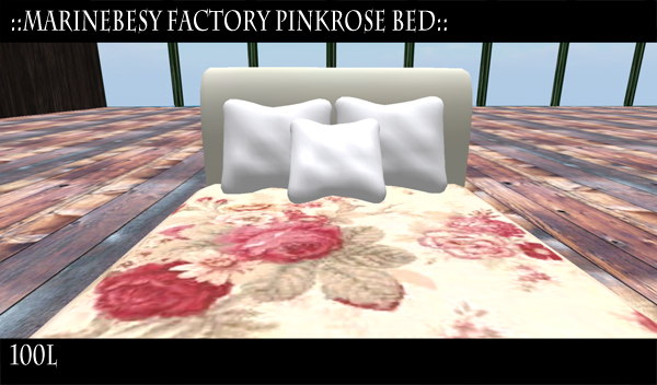 :: Marine Factory PinkRose bed ::
