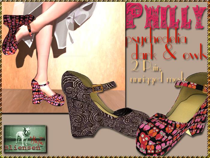 Bliensen + MaiTai - Philly - Shoes - Psychedelia Dark & Owls 