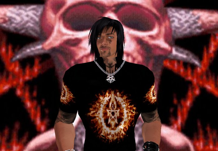 Shirt Pentagram Black