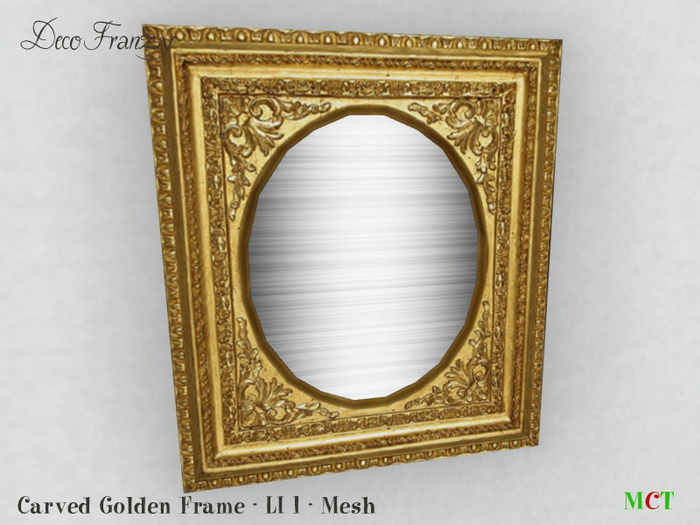 ~DecoFranzy~ Golden Frame Carved01 (MT)