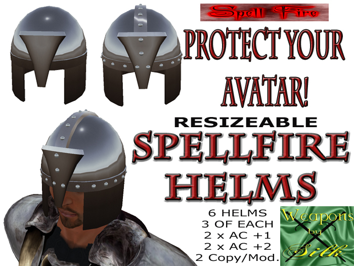 Spellfire Helm (resizeable