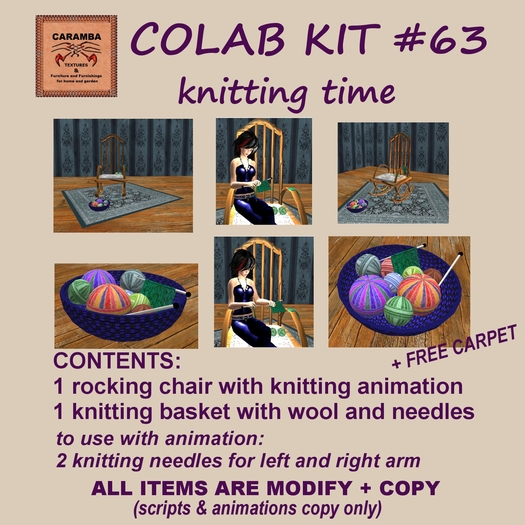 Caramba - Colab Kit #63 - Knitting time