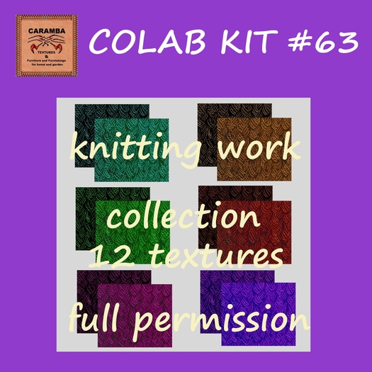 Caramba - Colab kit #63 - knitting work collection