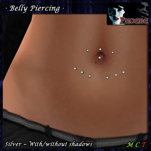 *P* Belly Piercing K3 ~Silver~