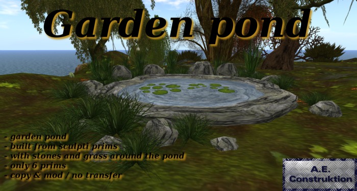 Garden pond - boxed