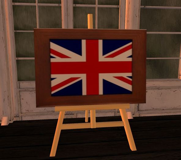 FRAMED BRITISH FLAG