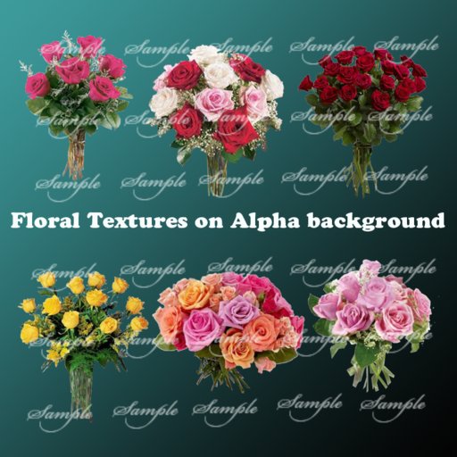 Full Perm Flower Bouquets - Set 11