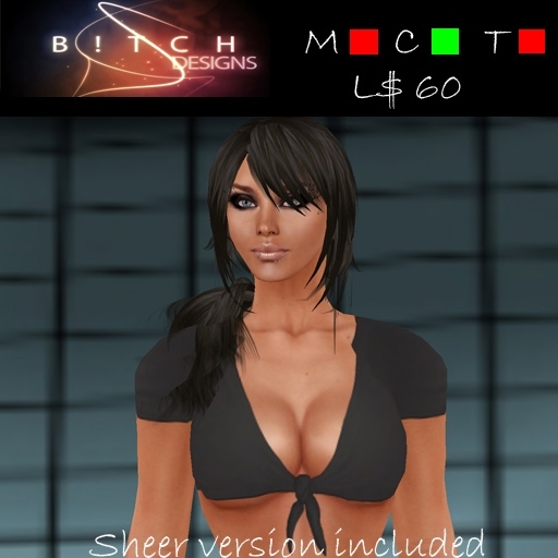 e.one Tied Top Black