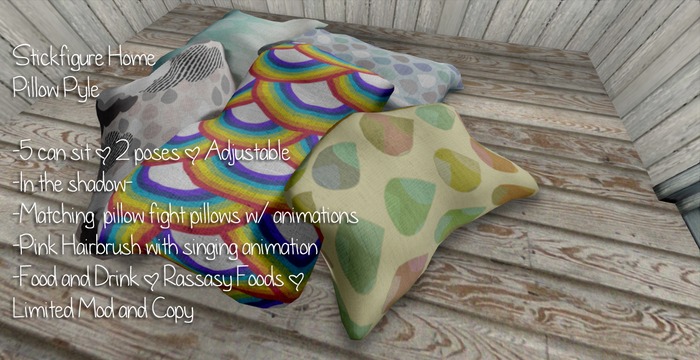 SFH*RainbowyPillowPyleBox