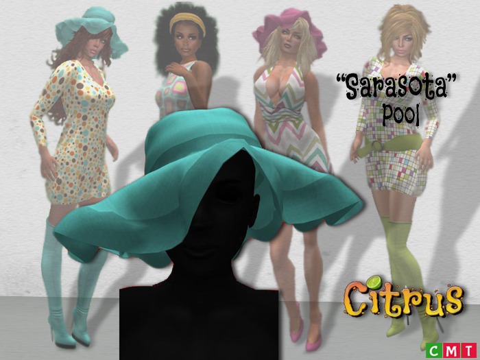 *Citrus* Sarasota Floppy Hat Pool