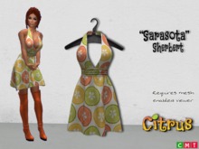 *Citrus* DEMO Sarasota Halter Dress