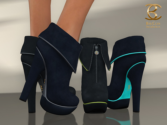 BAX Foxy Boots Ocean