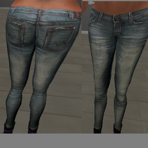 calca skiny simples cinza BPM*