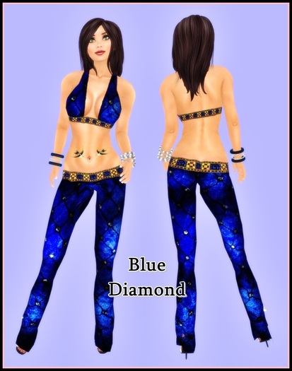 Blue Diamond Outfit