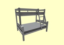 Bunk Bed 7 v2  Mesh  Full Perm
