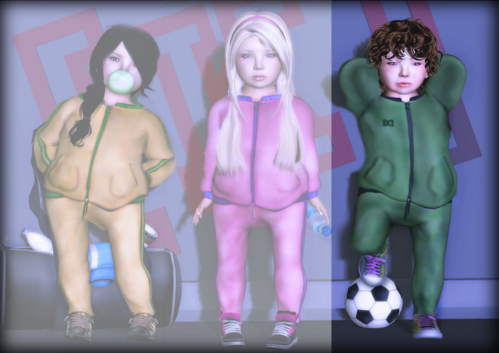 [K] KrumpyJampyTracksuit (Olive\Cinder)BABY\KID -Toddleedoo