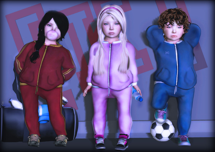 F A T P A C K* 02 [K] KrumpyJampyTracksuit BABY\KID -Toddleedoo