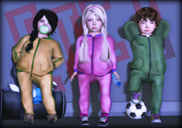 F A T P A C K* 03 [K] KrumpyJampyTracksuit BABY\KID -Toddleedoo