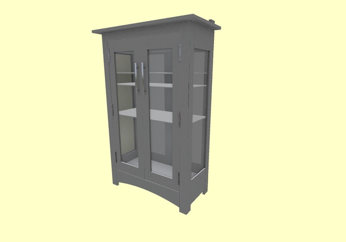 Display Cabinet  Mesh V2   Full Perm