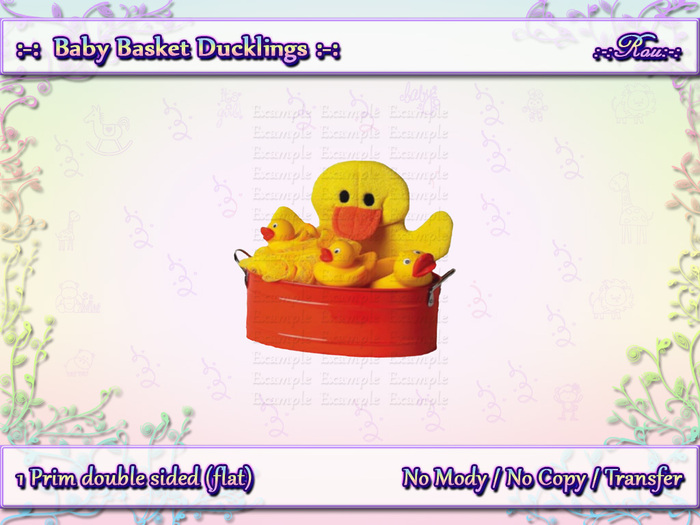 :-: Baby Basket Ducklings :-: