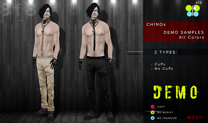 8f8_DEMO Chinos