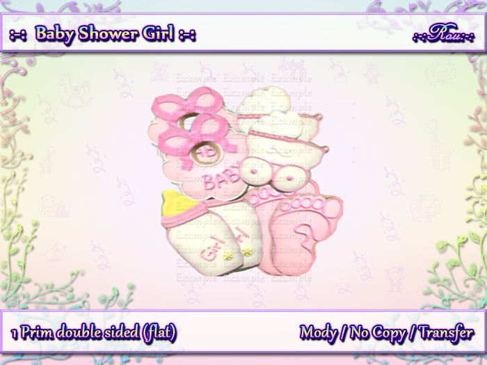 :-: Baby Shower Girl :-: