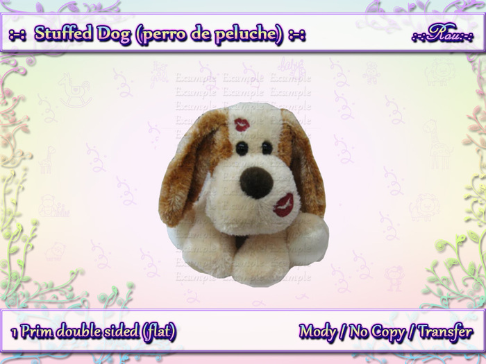 :-: Stuffed dog (Perro peluche) :-: