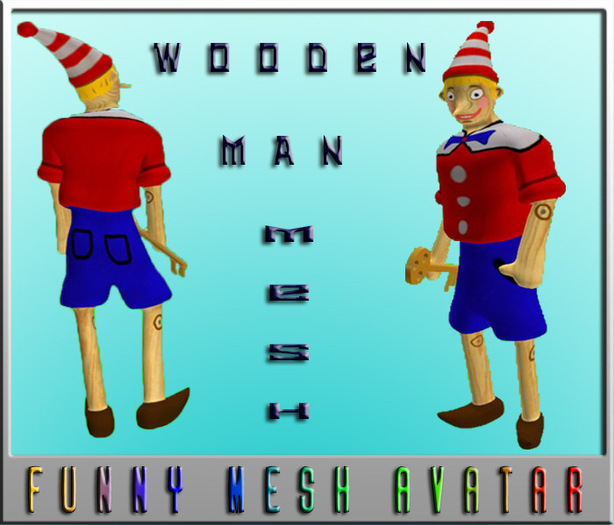 WOODEN MAN(MESH)