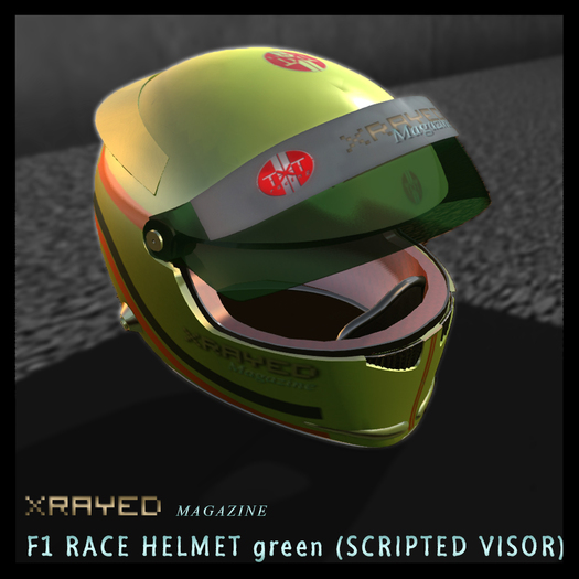 XRAYED/TxT F1 Helmet - green