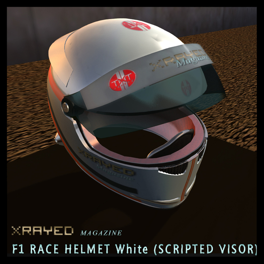 XRAYED/TxT F1 Helmet - white