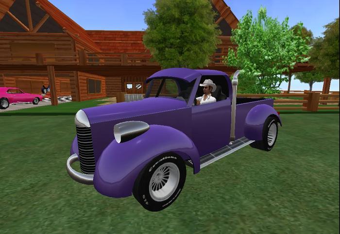 46 Dodger Purple Passion Pickup Truck SUPERCHARGED  ** BOXED**