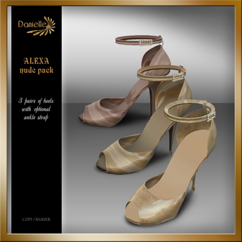 Second Life Marketplace - DANIELLE Alexa Nude Pack