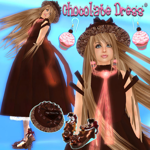 Chocolate Cake Dress Set