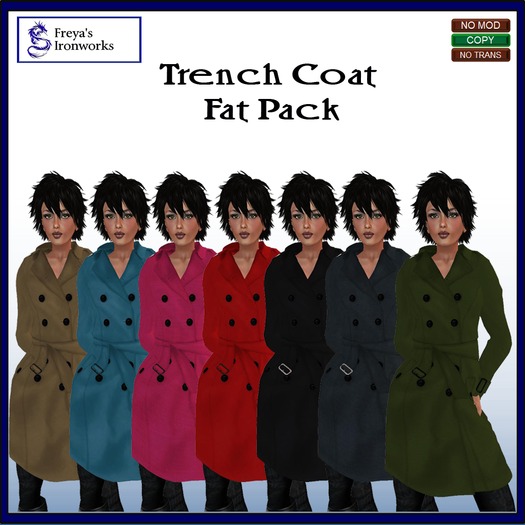 (BOX) Mesh Trench Coat - Tan - Freya's Ironworks