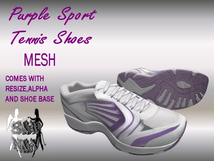 S&W PURPLE SPORT TENNIS SHOES