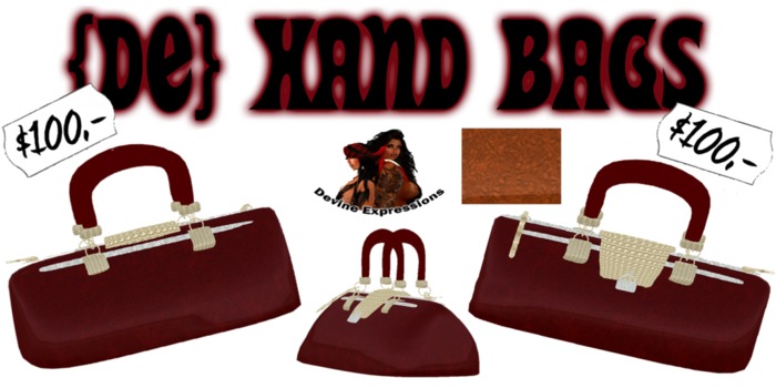 {DE} Hand Bag*ORANGE*BOXED*