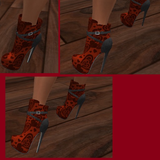 Mesh_Chelsea Stilletto Ankle Boots R