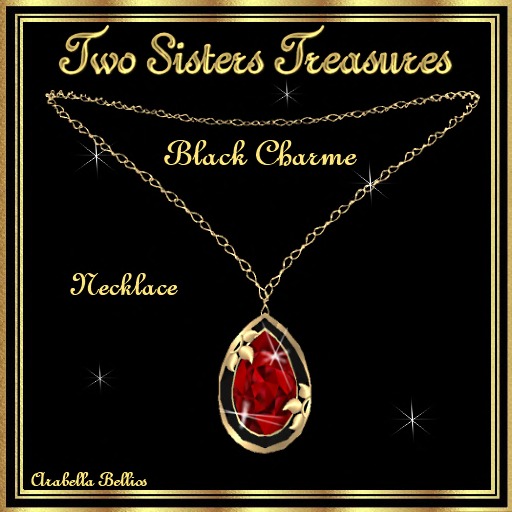 BLACK CHARME DIAMOND NECKLACE YG