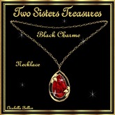 BLACK CHARME DIAMOND NECKLACE YG