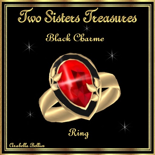 BLACK CHARME DIAMOND RING YG