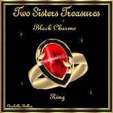 BLACK CHARME DIAMOND RING YG