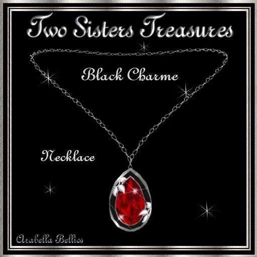 BLACK CHARME DIAMOND NECKLACE WG