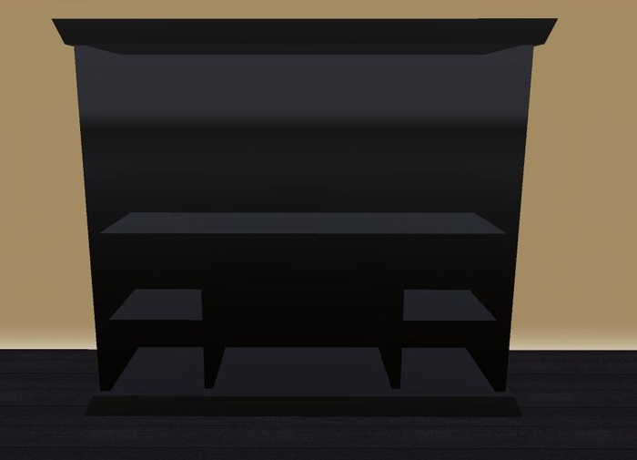 Black Shelf Tall